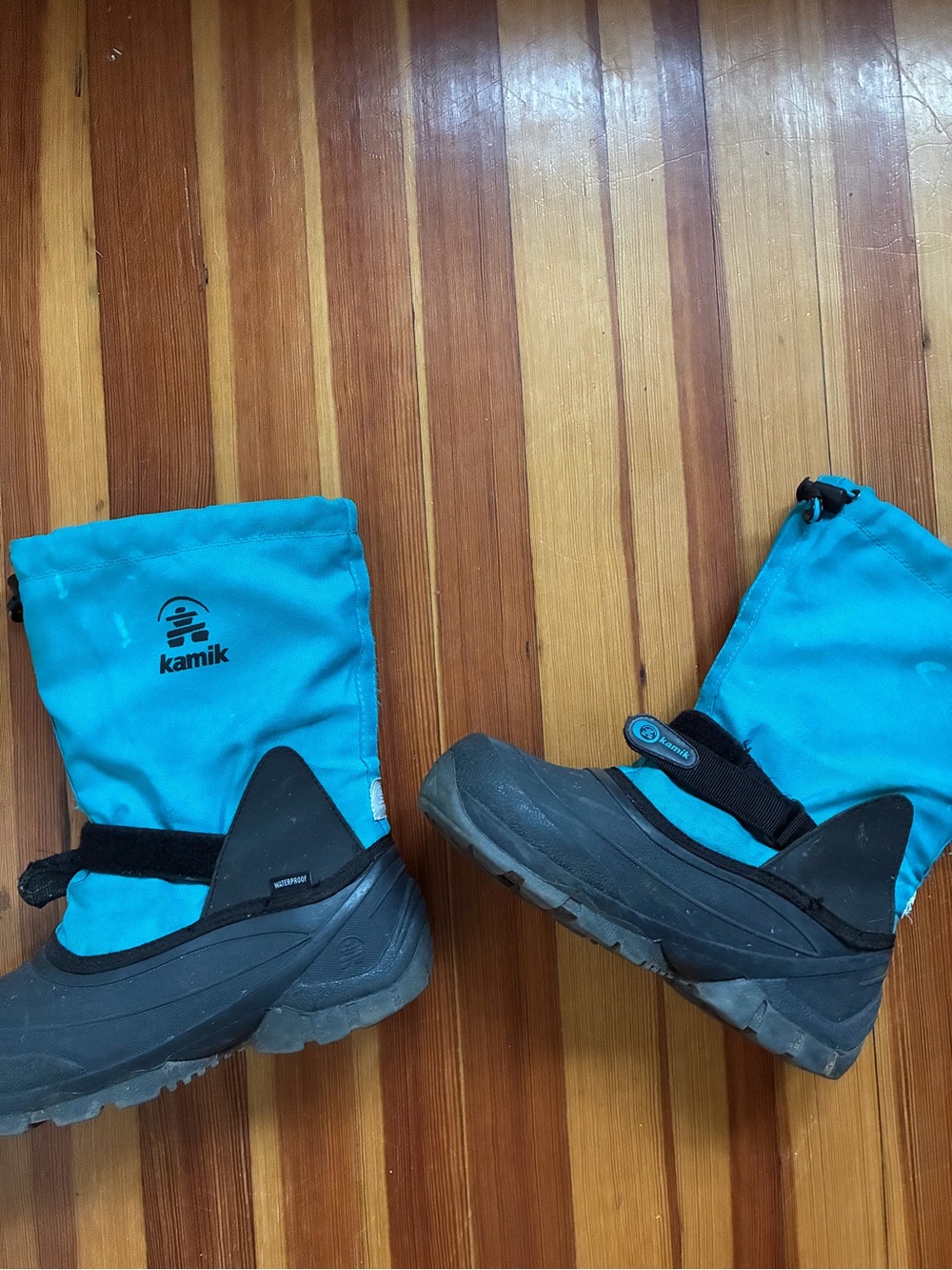 Kamik Kids Teal Snow Boots